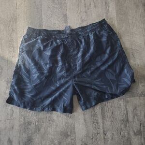 Blue Tropical Faded Glory 2xl Swim Trunks